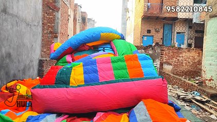 9x12 Feet Inflatable Slide Bouncy