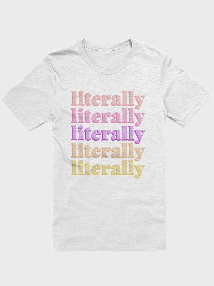 Literally T-shirt - Multi product image (1)