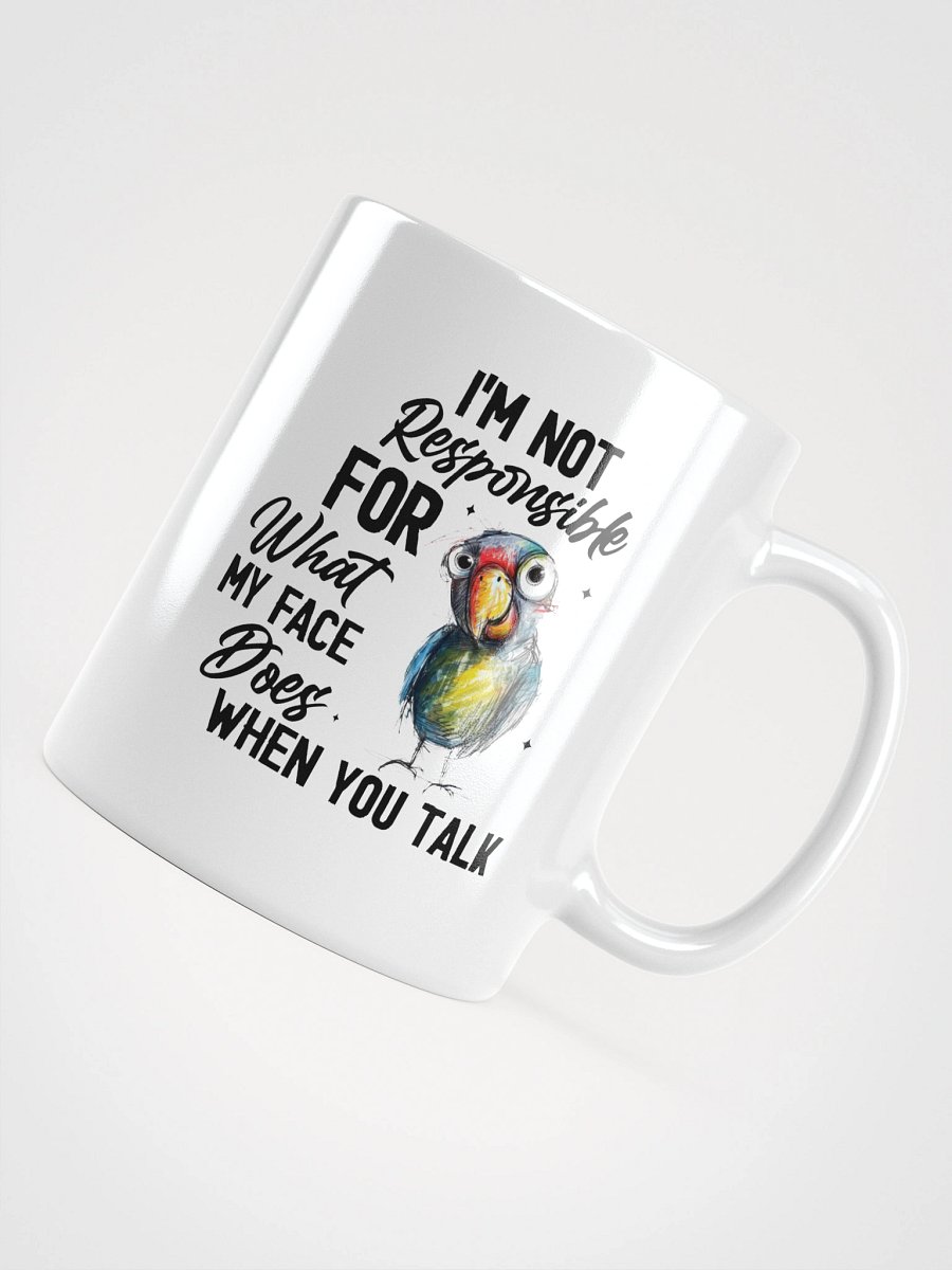 Parrot Not Responsible Glossy Mug product image (10)