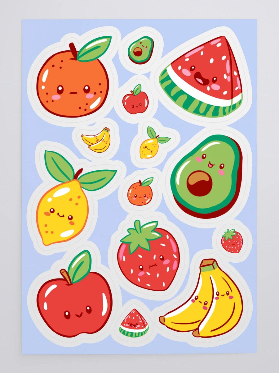 Fantasy Fruits Sticker Sheet product image (4)
