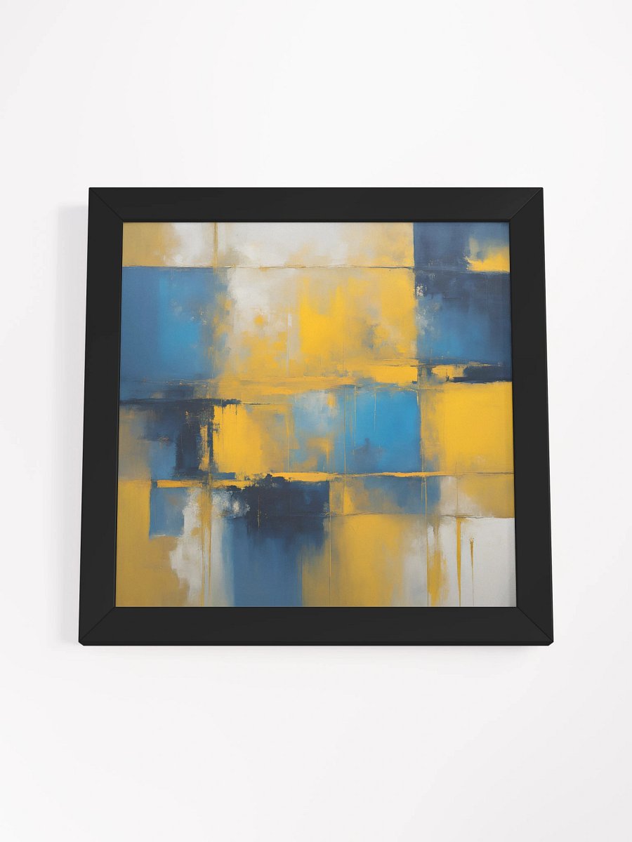 Azure and Gold Framed Premium Poster product image (18)