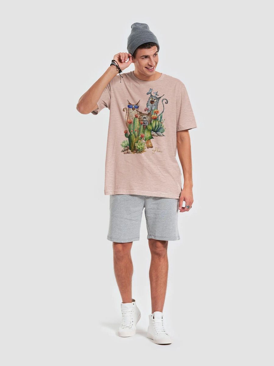 Desert Bloom: A Tale of Resilience Tee | Whimsical Unisex T-Shirt product image (6)