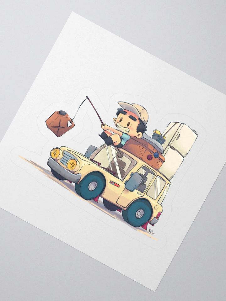 Go Go My Car | Kiss Cut Stickers product image (5)