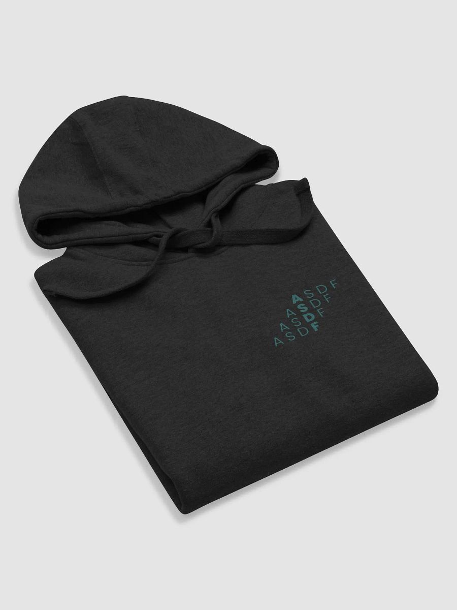 ASDF Hoodie (Teal Logo) product image (30)
