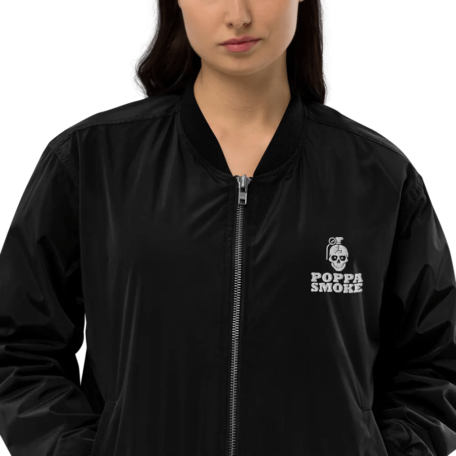 Poppa Smoke logo bomber jacket product image (6)