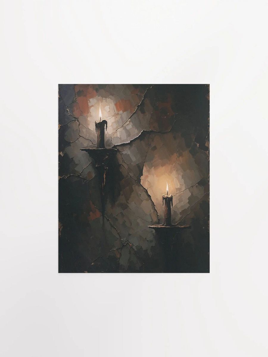 Flickering Shadows Matte Poster product image (6)