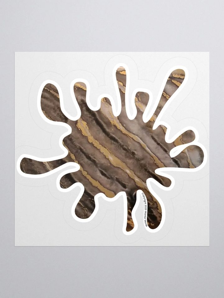 Resin Art Gold Paint Splatter product image (3)