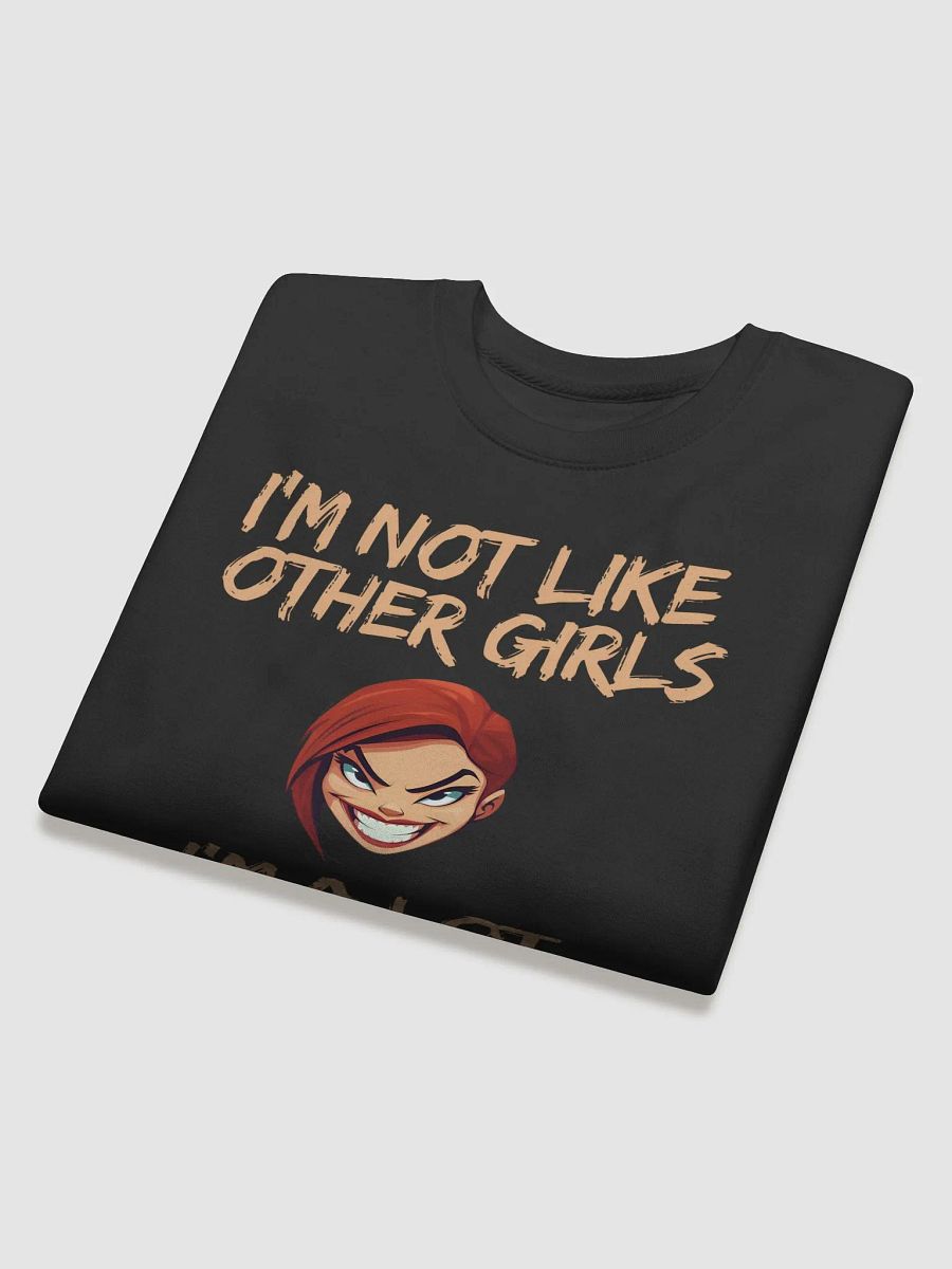 I'm a lot WORSE Cotton Sweatshirt product image (12)