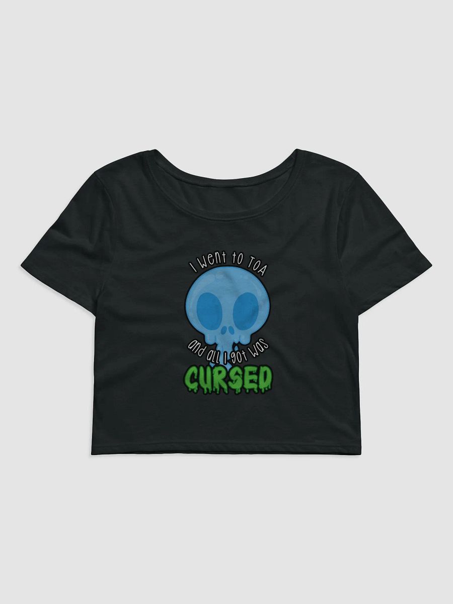 All I Got Was Cursed - Mage - Crop Tee product image (2)