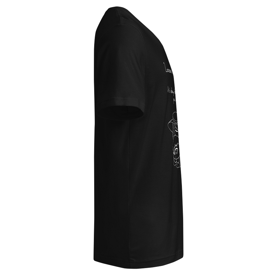Corvin Quote V-Neck Tee (with white text) product image (6)