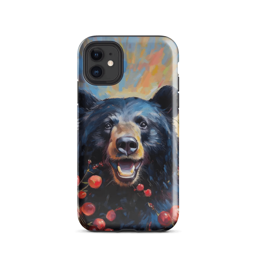 Cherries Bear Tough Case for iPhone product image (24)