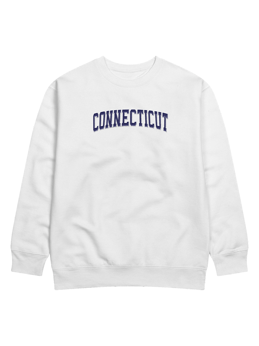 Connecticut Vintage Stylish Embroidery Premium Sweatshirt product image (7)