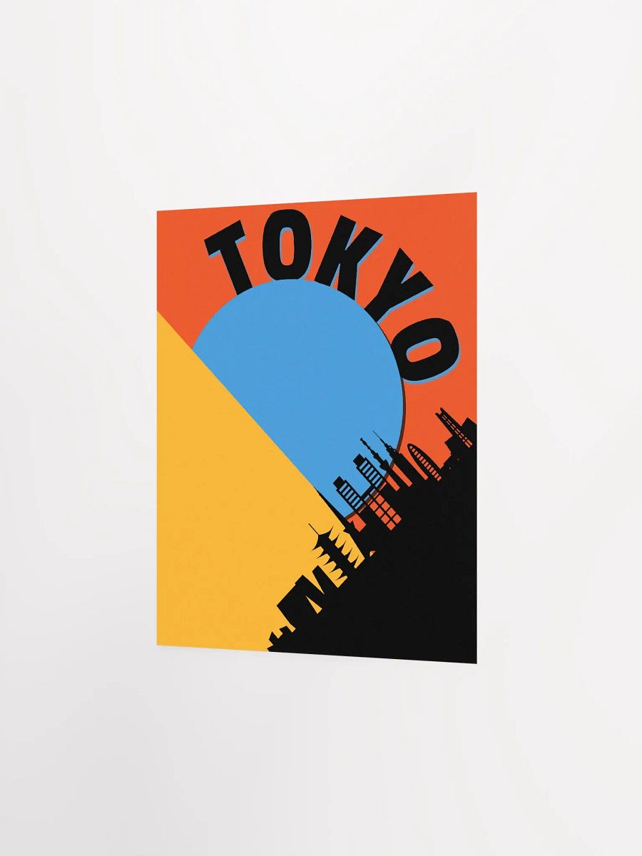 Tokyo Skyline Silhouette - Urban Sunset product image (7)