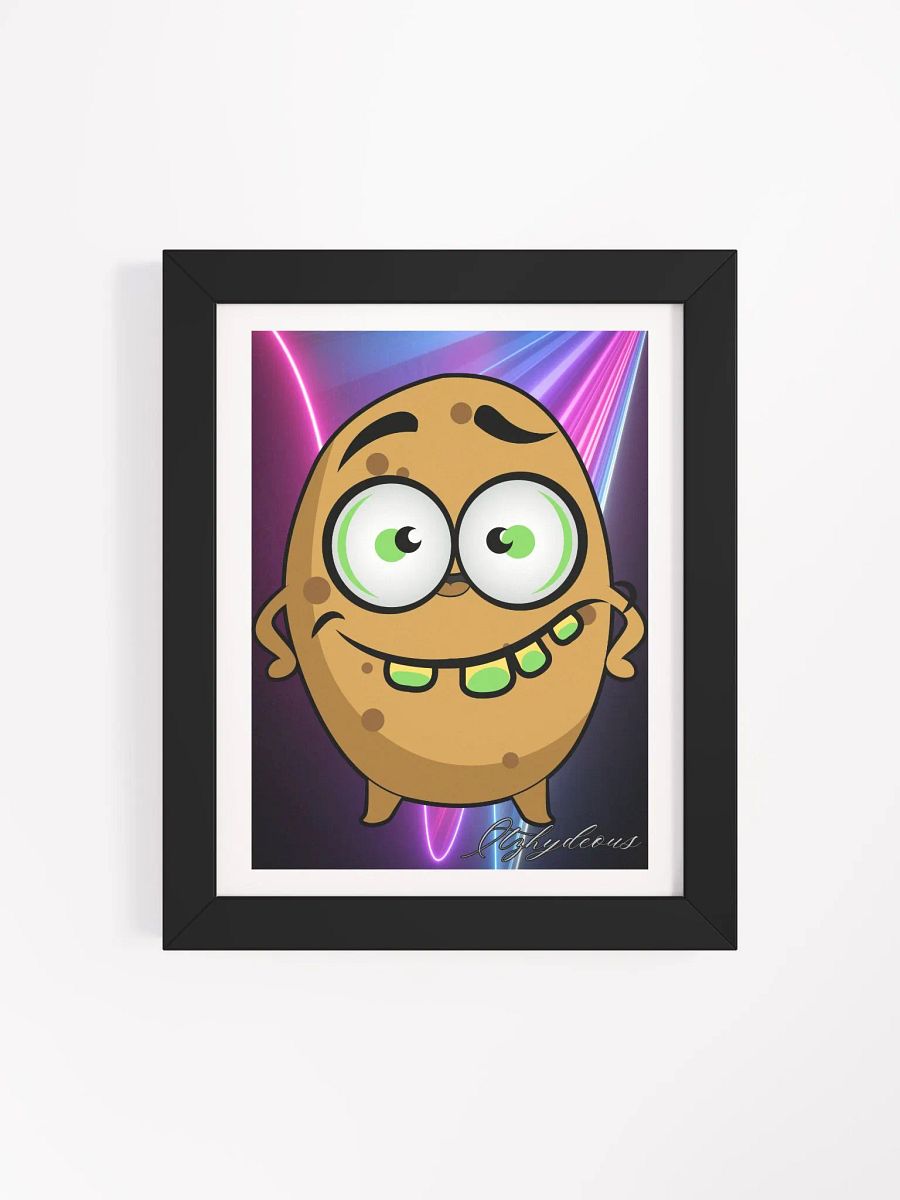 Disco Spud Framed Poster product image (4)