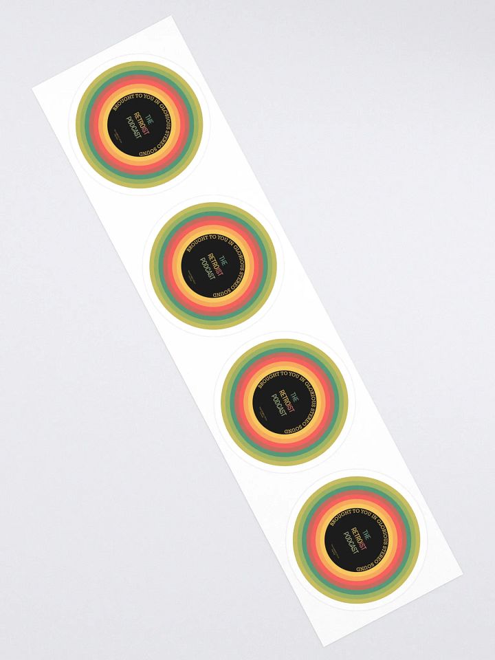 Retroist Podcast Stickers product image (2)