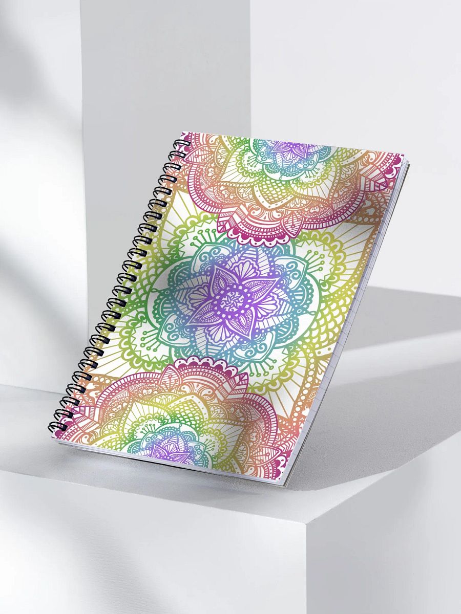 Mandala Spiral Notebook product image (4)