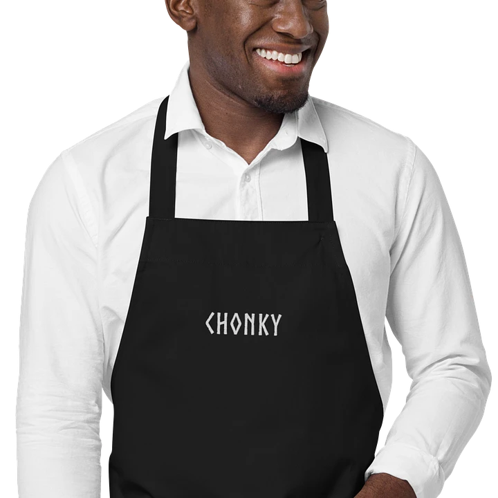 CHONKY - Apron White Embroidery product image (1)
