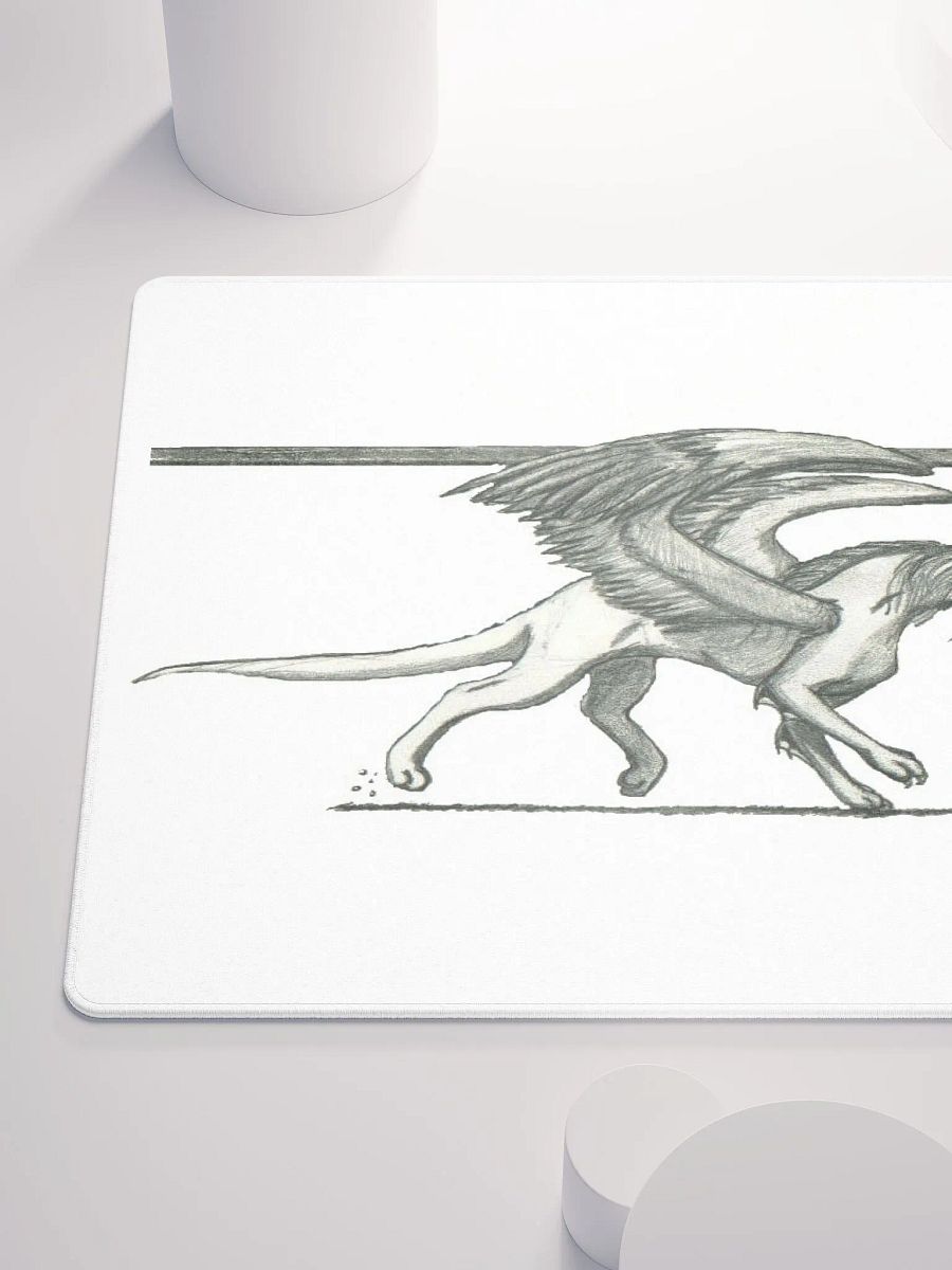 Feathered Wing Dragon Mouse Pad product image (10)