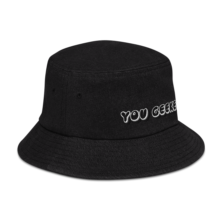 Bubble Geeked Denim Bucket Hat product image (3)