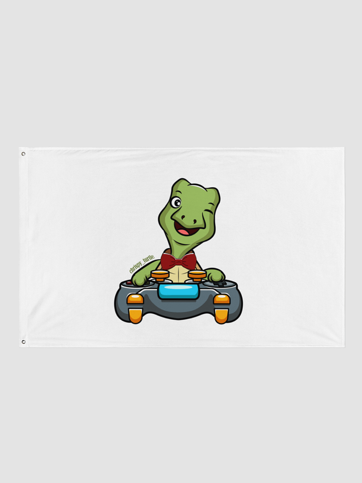 Gamer Turtle Flag product image (1)