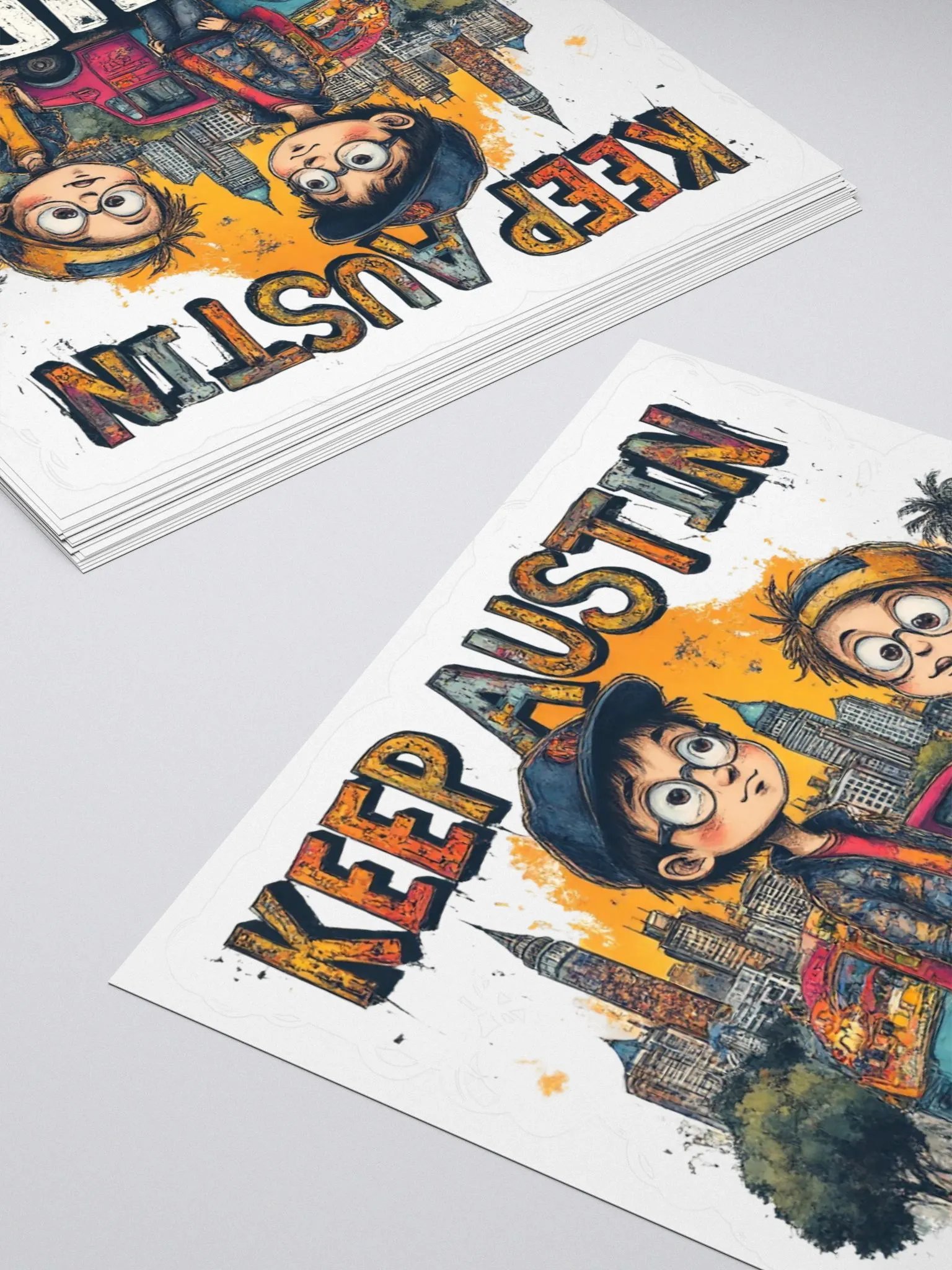 Keep Austin Weird Sticker Set product image (11)