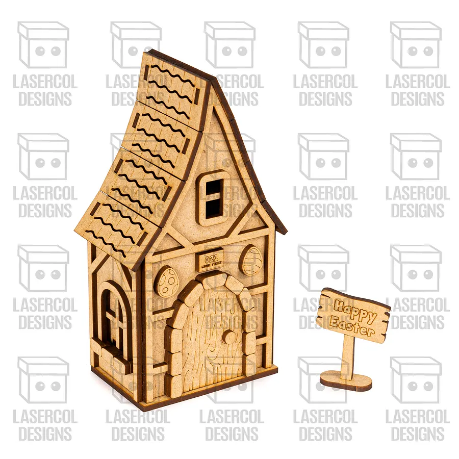 Easter Gnomes House Set 2 - Laser Cut Files product image (3)