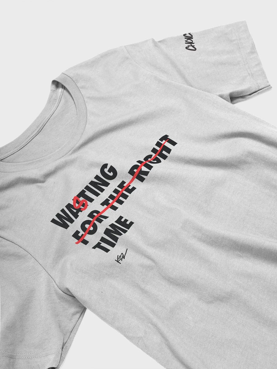 WASTING TIME ASH TEE product image (3)