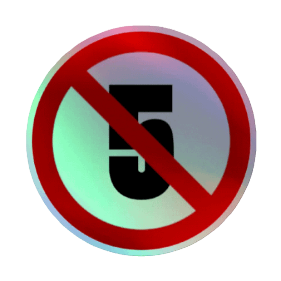 Forbidden Five Sticker product image (1)