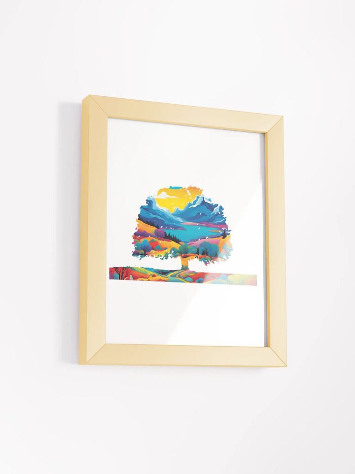 Surreal Mountain Wonderland Poster product image (18)