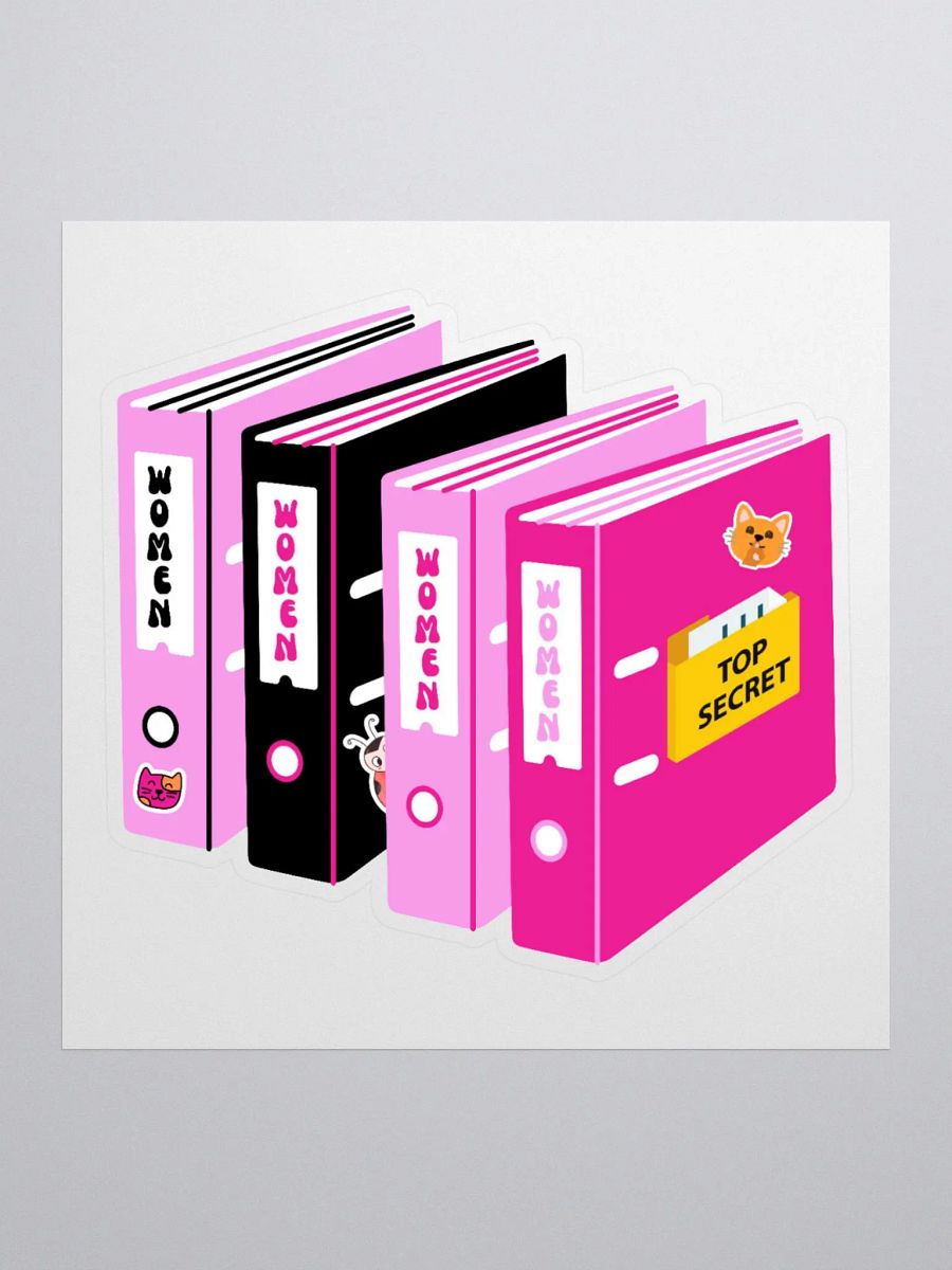 Binders of Woman Sticker product image (1)