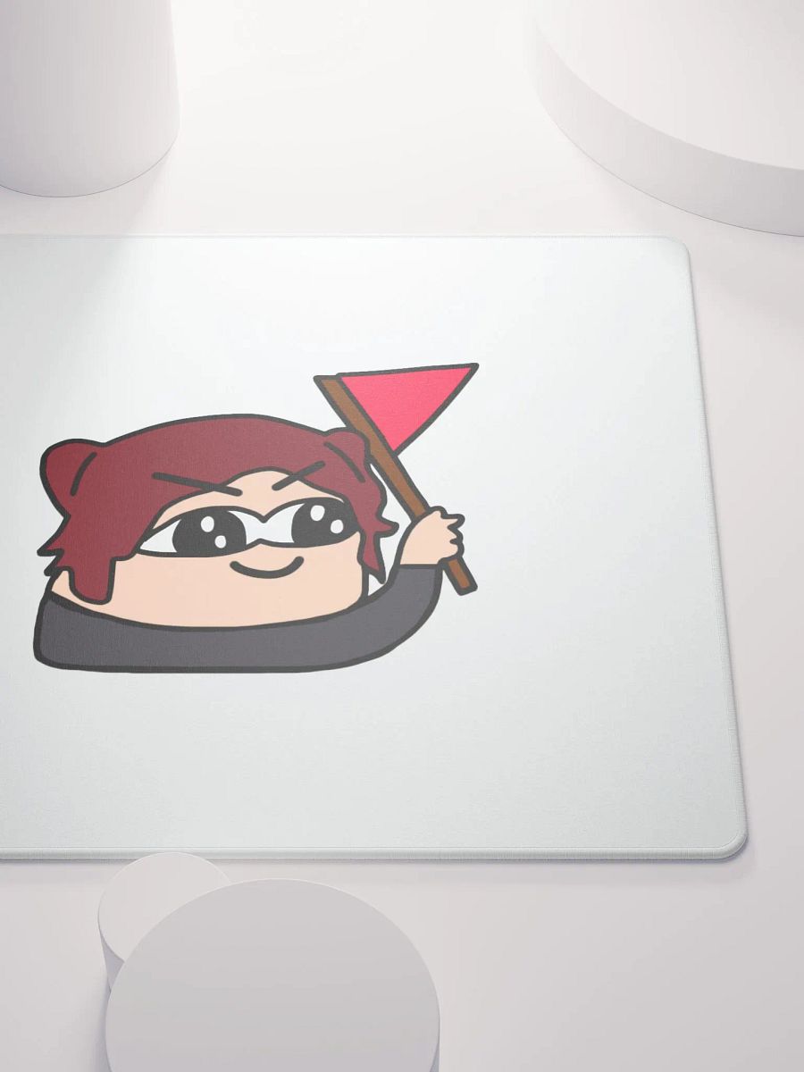Tina Red Flag Mouse Pad product image (5)