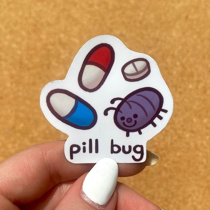 Pill Bug Sticker product image (2)