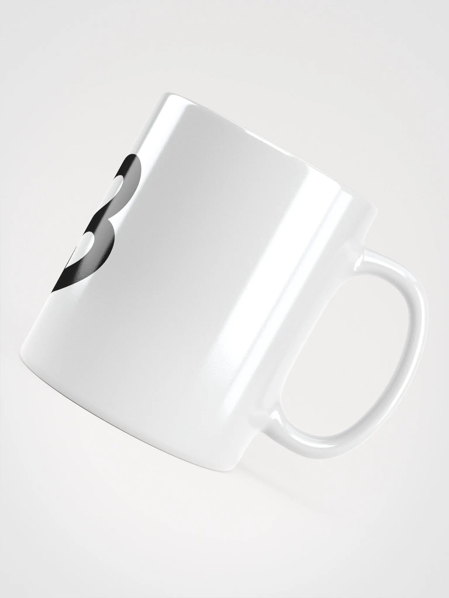 AB Logo: White Glossy Mug Edition product image (8)