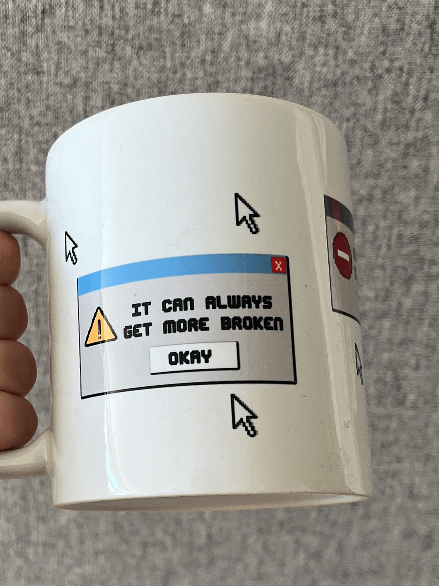 Error Message Mug product image (1)