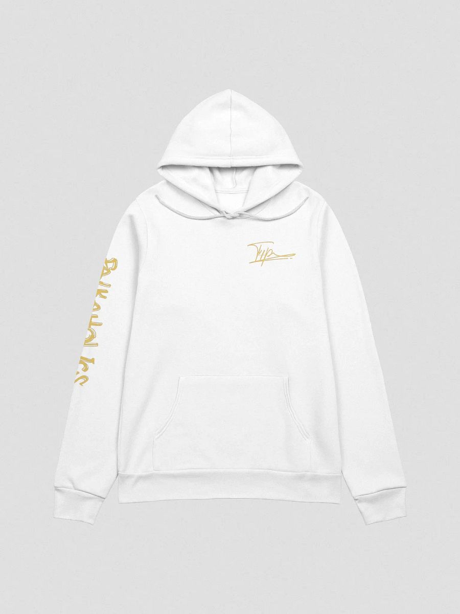 T4P Hoodie White/Goldenrod (Bella+Canvas Supersoft) product image (1)