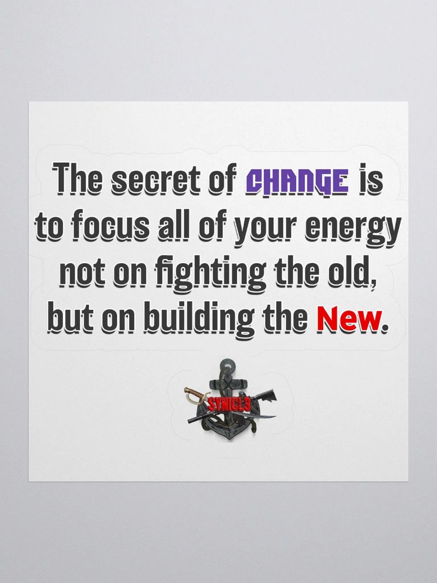 Positivity Change - Sticker product image (8)