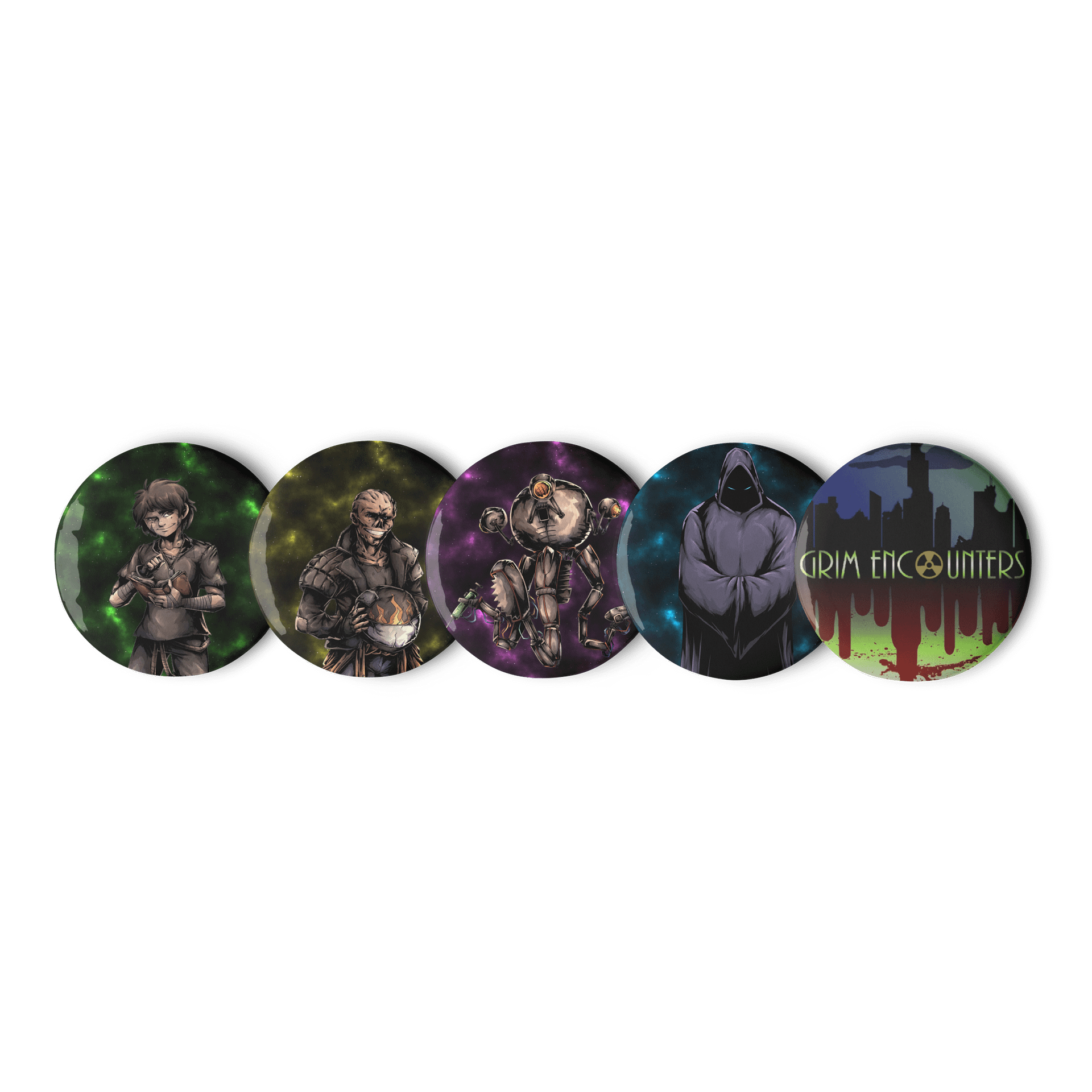 Grim Encounters Season 4 Pins product image (1)