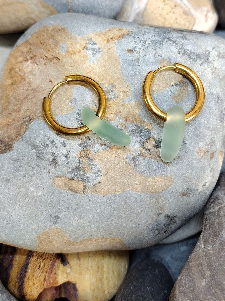 Sea Glass Earrings product image (2)