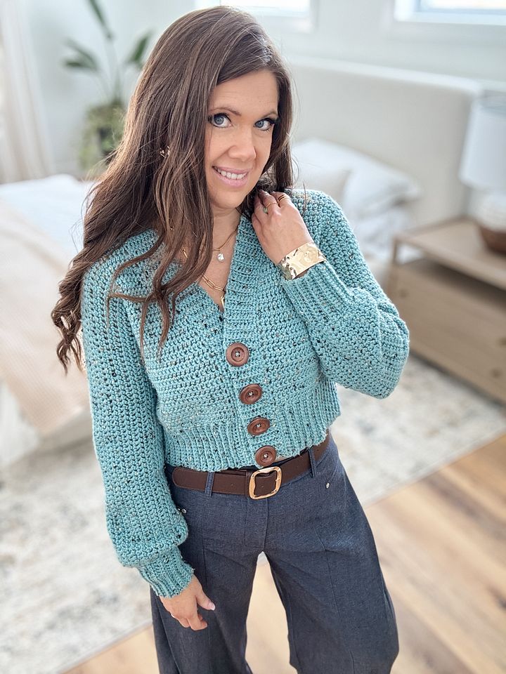 Lakeside Cardigan Crochet Pattern product image (2)