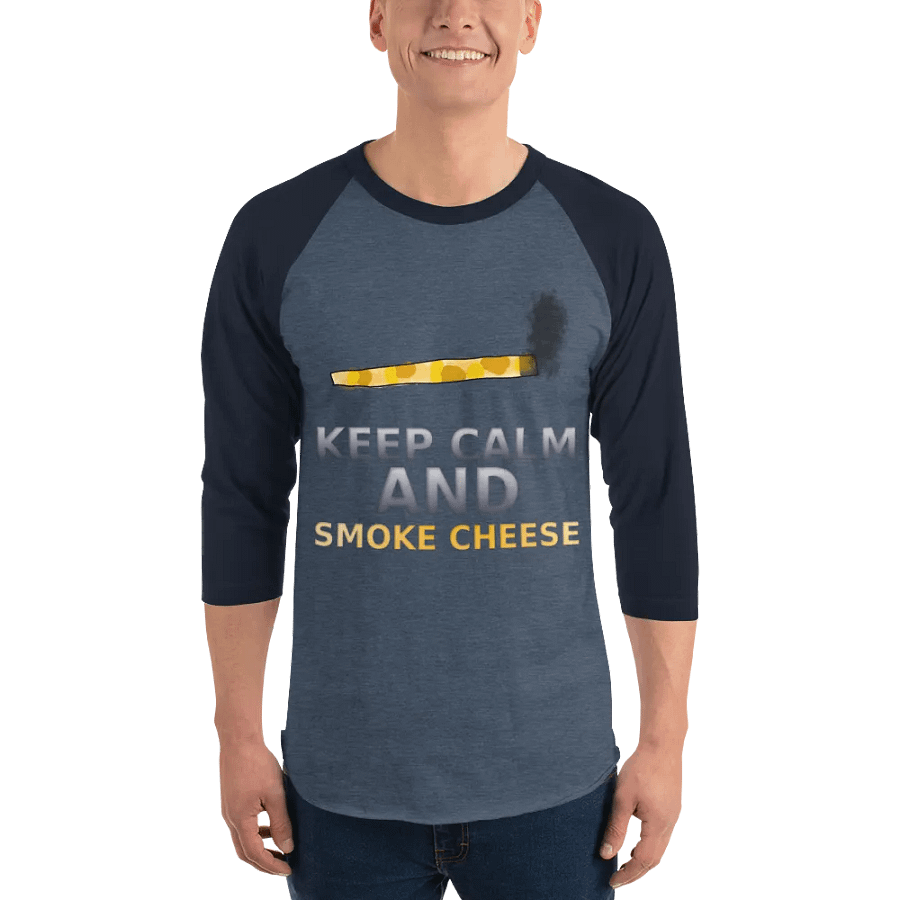 Cheese Smoking Raglan product image (4)