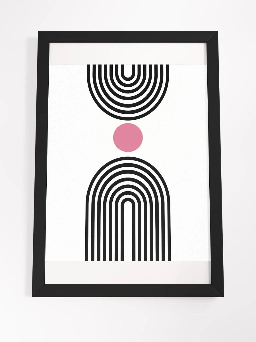 Two Boho Rainbows and Pink Sun product image (7)