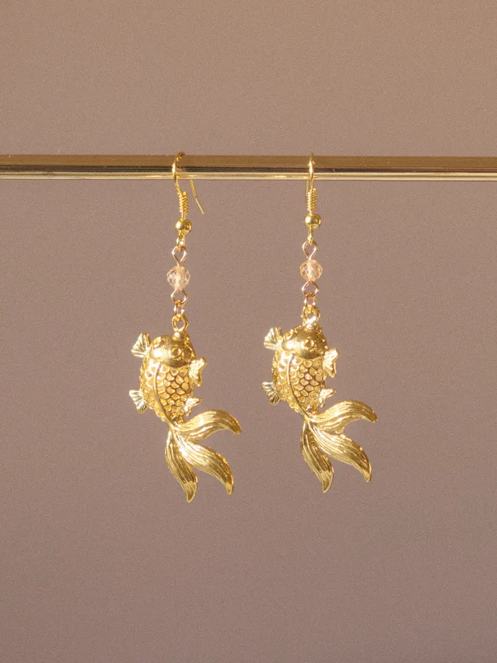 Golden flow - Citrine earrings product image (1)