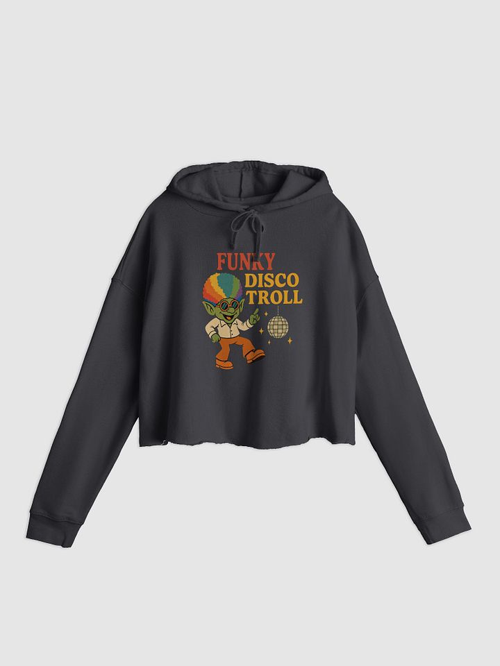 FDT Funky Disco Troll Crop Hoodie product image (2)
