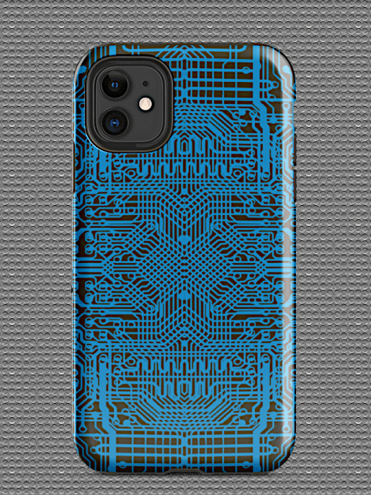 DigiCirc iPhone Case – Futuristic Circuit Board Design product image (1)