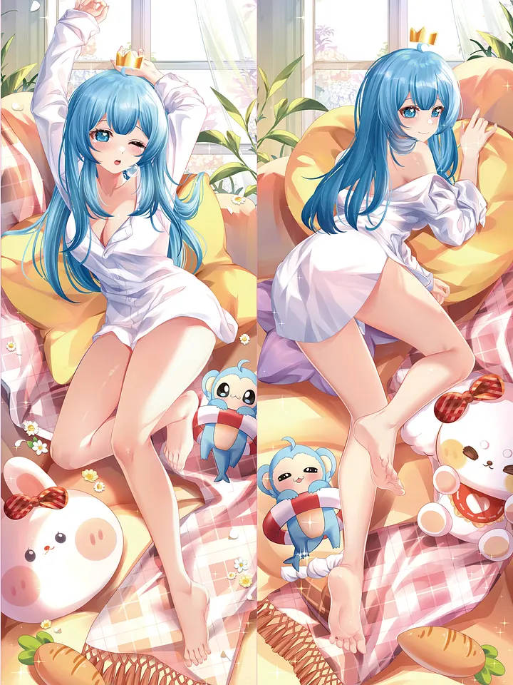 Tuna Body Pillow Cover product image (1)