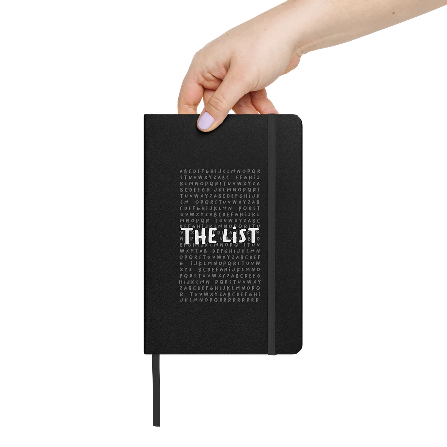 The List Hardcover Bound Notebook product image (7)