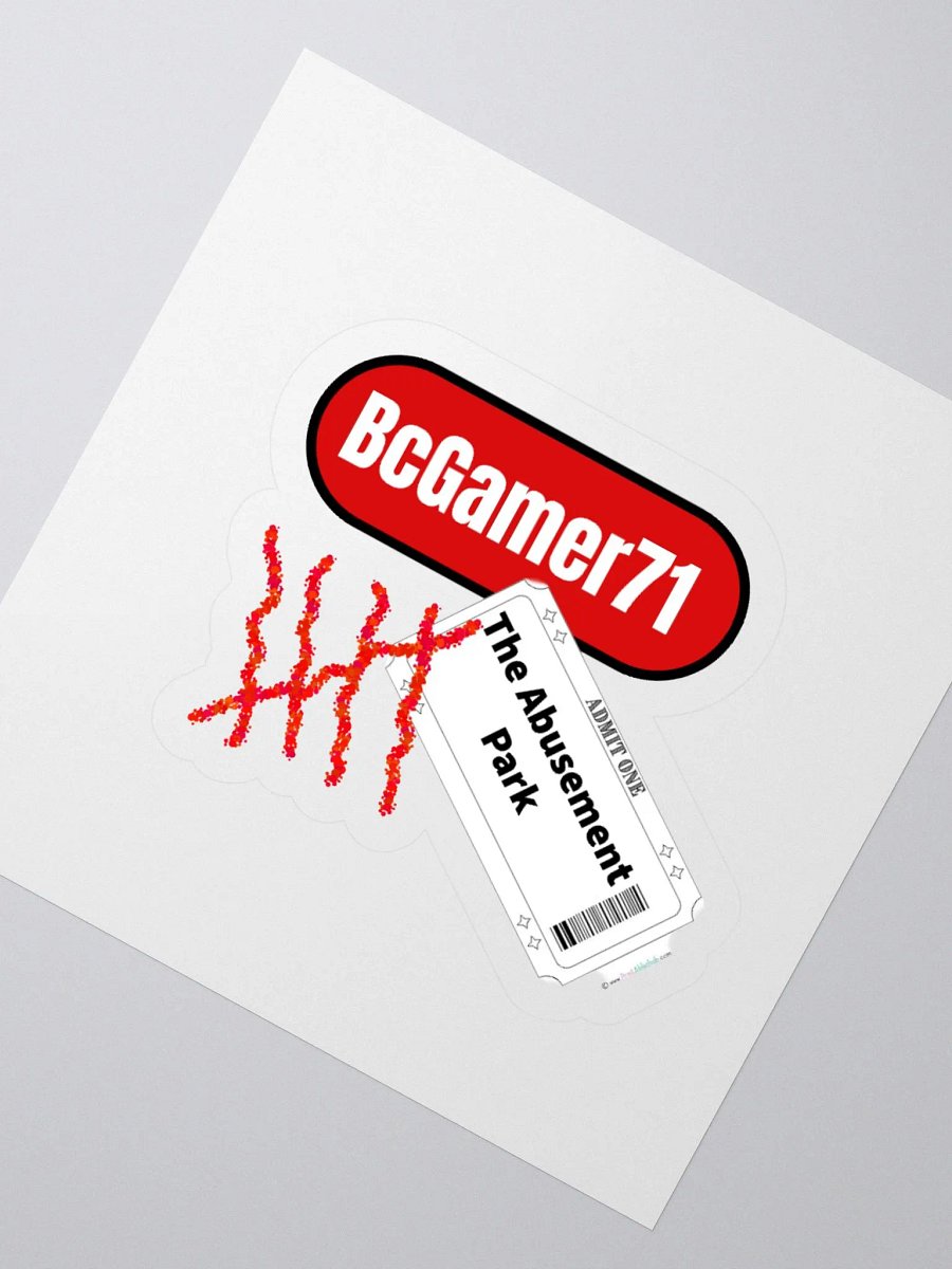 The BcGamer71 Sticker product image (2)
