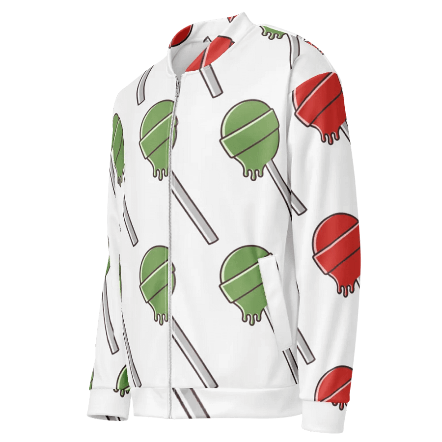 Lollipop Grid All-Over Bomber Jacket product image (7)