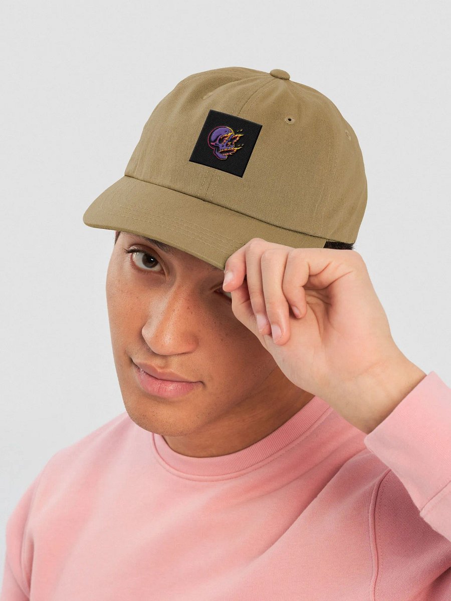 Skull Flame Embroidered Dad Hat - Urban Streetwear Cap product image (13)