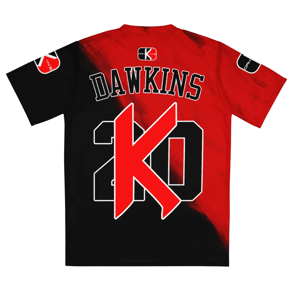 The KULT Red Brush Jersey Alt Sleeves product image (7)